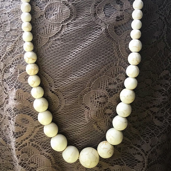 Evine Live Jewelry - Ivory Howlite Beads